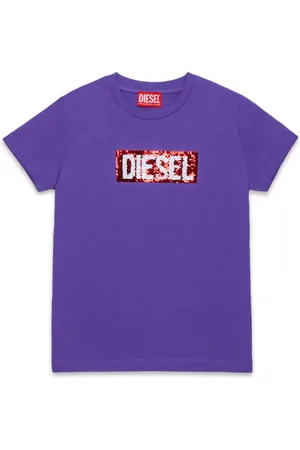 Diesel Camiseta con lentejuelas