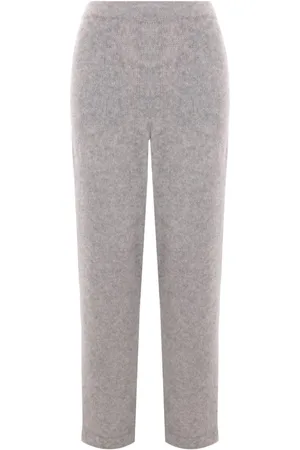 Allude Pantalones rectos lisos