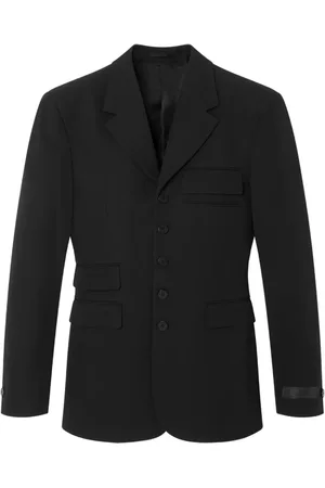 VERSACE Blazer con aplique del logo