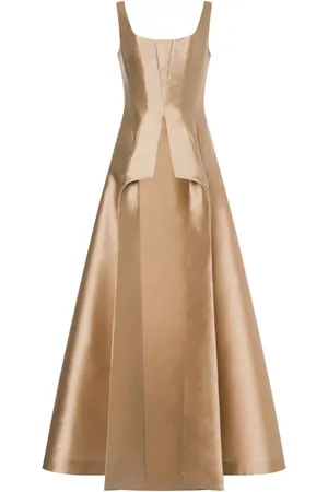 Alberta Ferretti Vestido de fiesta acampanado sin mangas