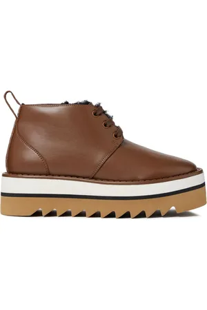 Stella McCartney Botas desierto Sneak-Elyse con tacón de 50 mm
