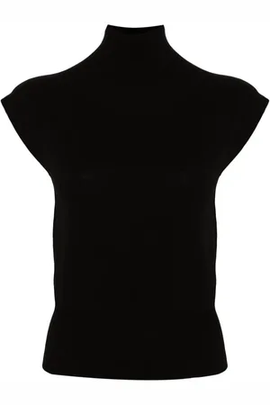 Rick Owens Chaleco SL Turtle de punto