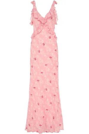 LOVESHACKFANCY Vestido largo Orcene