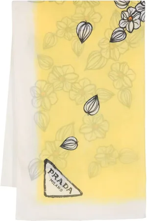 Prada Pañuelo con estampado floral