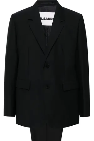Jil Sander Traje de vestir holgado con botones