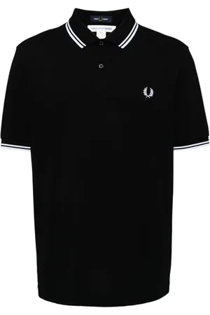 Comme des Garçons Polo con logo bordado