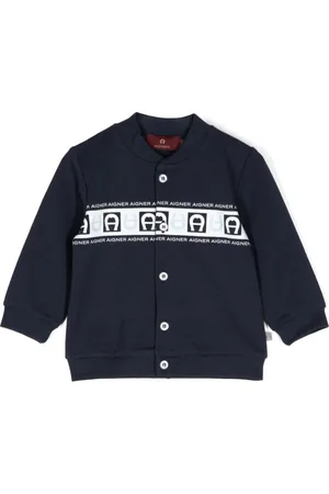 Aigner Chaqueta con logo estampado