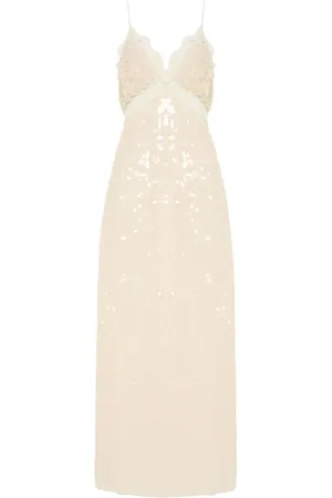 LOVESHACKFANCY Vestido largo Olmine