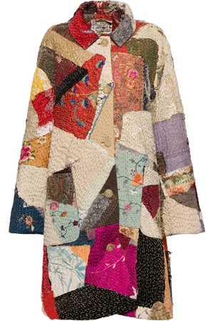 BY WALID Abrigo con bordado floral