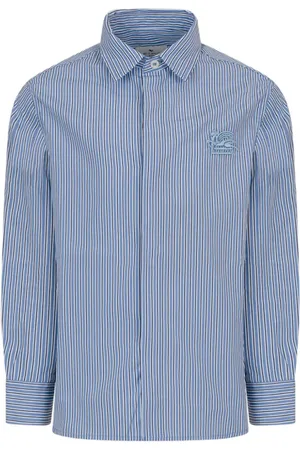 Etro Camisa con logo bordado