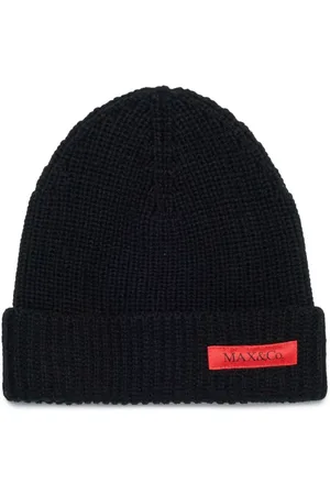 MAX&Co. Kids Gorro con parche del logo