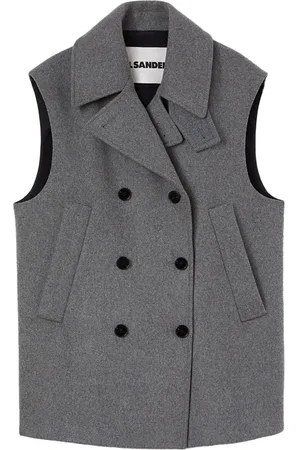 Jil Sander Chaleco con doble botonadura