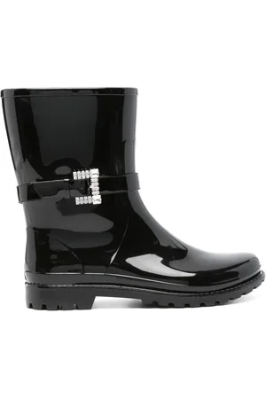 Sergio Rossi Botines con detalle de cristales