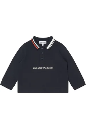 Emporio Armani Polo con logo bordado