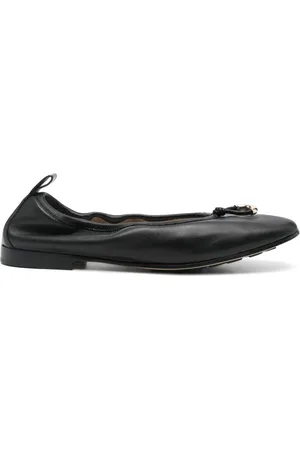 Giorgio Armani Bailarinas con logo en relieve