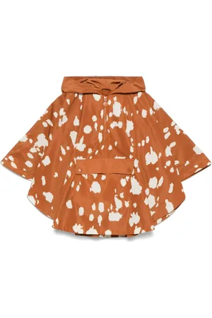Stella McCartney Capa con estampado abstracto