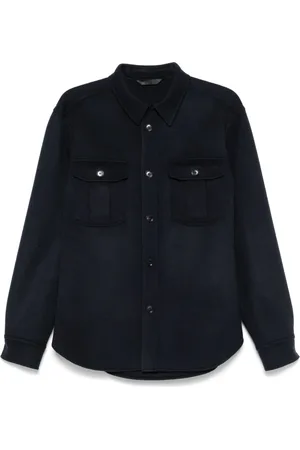 BRIONI Sobrecamisa afelpada
