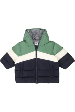 Petit Bateau Plumífero con parche del logo