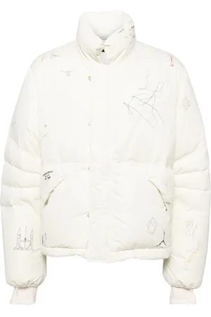 UNDERCOVER Chaqueta acolchada con estampado gráfico