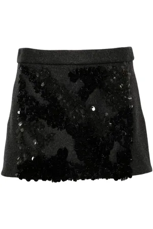 Plan C Minifalda con lentejuelas
