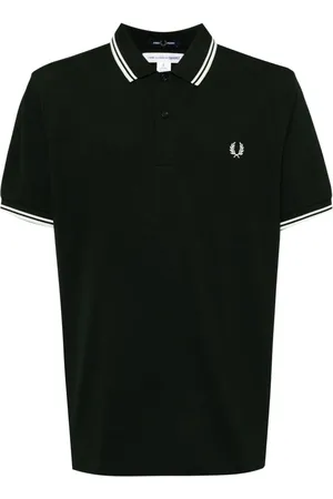 Comme des Garçons Polo con logo bordado