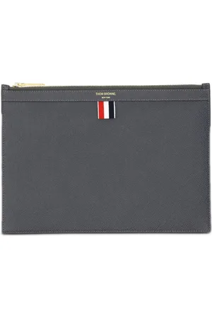 Thom Browne Bolso de mano granulado