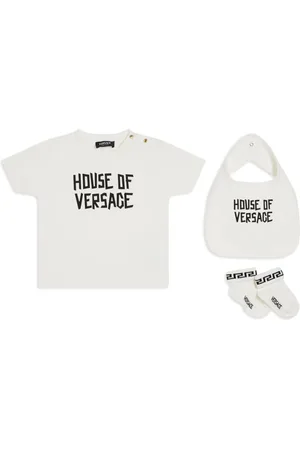 VERSACE Set de camisetas con logo estampado