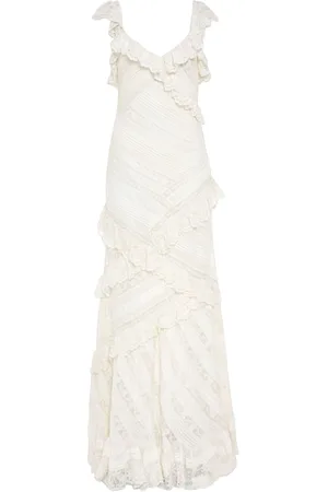 LOVESHACKFANCY Vestido largo Lalika