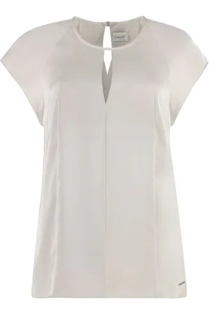 Calvin Klein Blusa cady