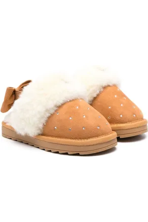 MONNALISA Slippers con detalles de strass