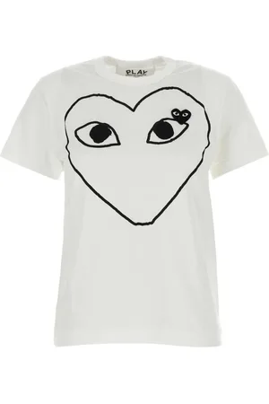 Comme des Garçons Camiseta con corazón característico estampado