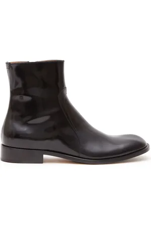 Maison Margiela Botines con acabado cepillado