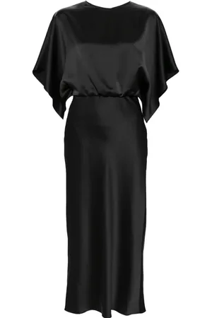Amsale Vestido midi fluido