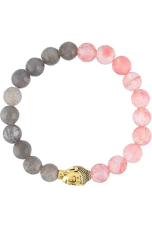 Nialaya Pulsera de cuentas Buddha