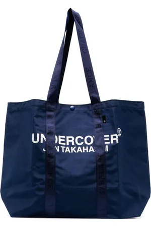 UNDERCOVER Bolso shopper con logo estampado