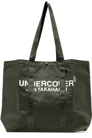UNDERCOVER Bolso shopper con logo estampado
