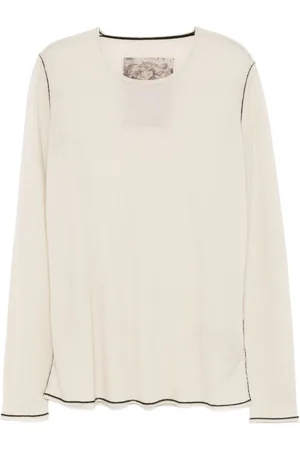 ZIGGY CHEN Camiseta con costuras en relieve