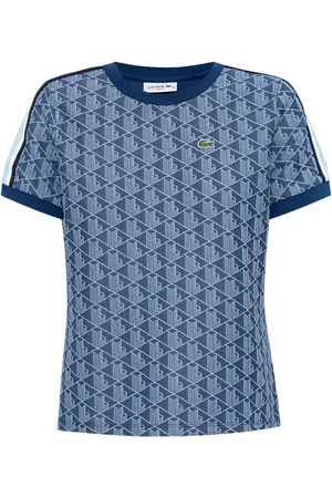 Lacoste Camiseta con monograma en jacquard