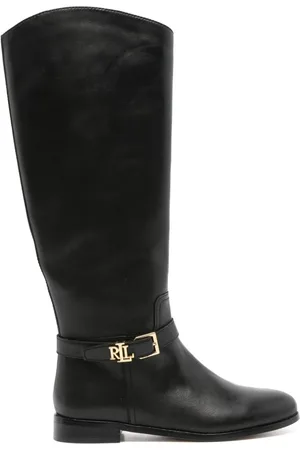 Ralph Lauren Botas con placa del logo