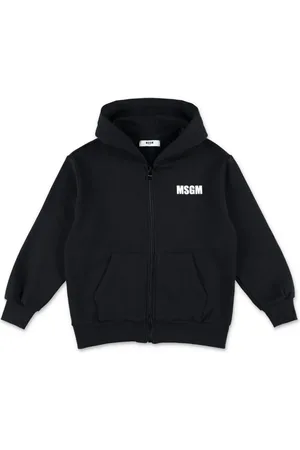 Msgm Sudadera con capucha y cremallera