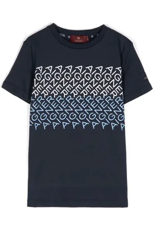Aigner Camiseta con logo estampado
