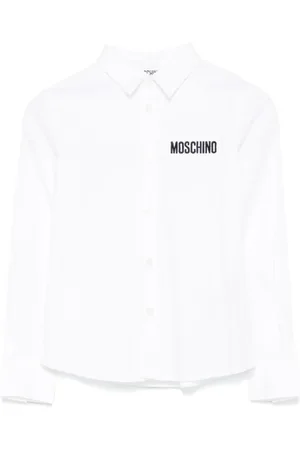 Moschino Camisa con logo bordado