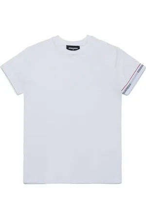Dsquared2 Camiseta con franja del logo