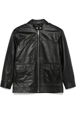 ANINE BING Chaqueta con cremallera oculta
