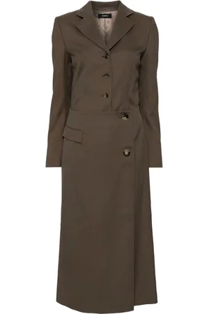 GOEN.J Vestido con panel estilo blazer