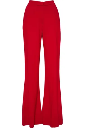 Elie saab Pantalones con costuras expuestas