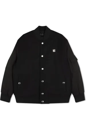 Givenchy Chaqueta bómber con logo de apliques