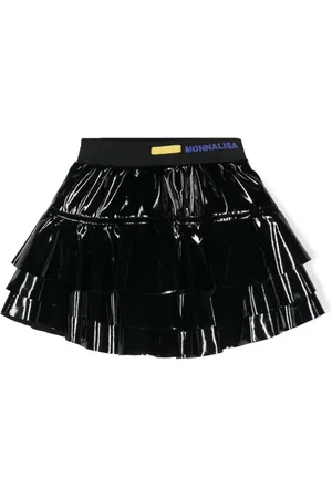 MONNALISA Minifalda con capas brillantes