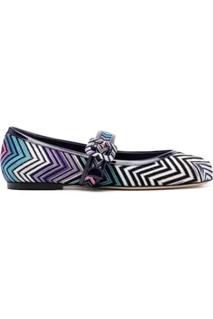 Missoni Bailarinas con hebilla