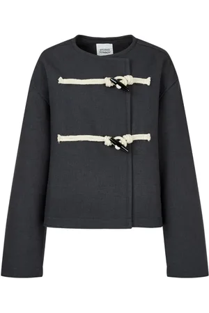 Studio Tomboy Chaqueta con botones de trenca